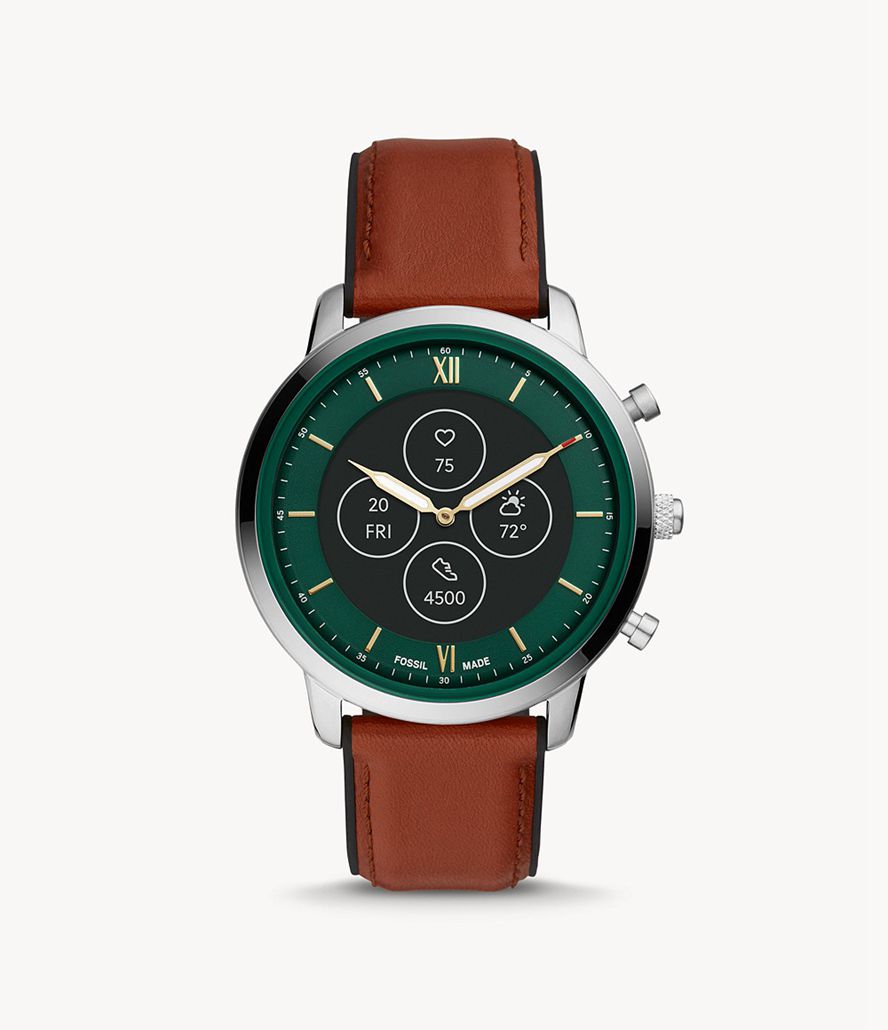 Fossil q sales hybrid smartklokke